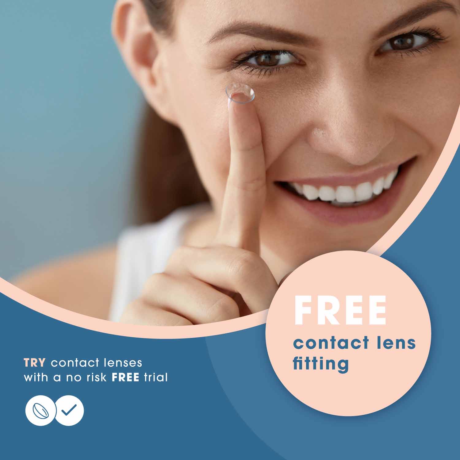  Contact Lenses - Free Trial